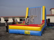 Inflatable Velcro Wall Games Amusement Park For Adult / Children