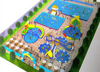 Safety Outdoor Playground Inflatable Water Parks For Adult And Kids / Aqua Park Equipment