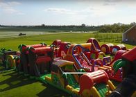 New Design Insane Color Run Challenges Games Inflatable Obstacle Courses For Kids