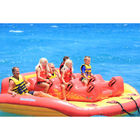 6 Persons Crazy Water Toys 0.9mm PVC Towable Inflatables