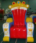 Ce Certificated Inflatable King Chair Sofa Furniture For Rental
