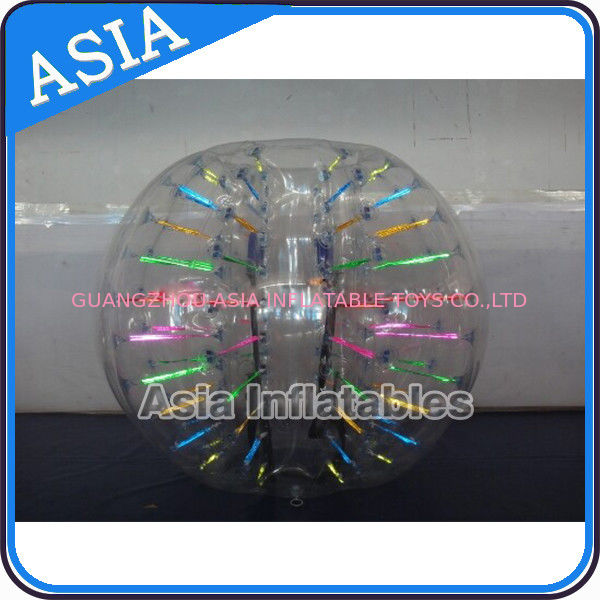 Super 0.8mm Tpu Inflatable Body Bumper Ball For Football Competition