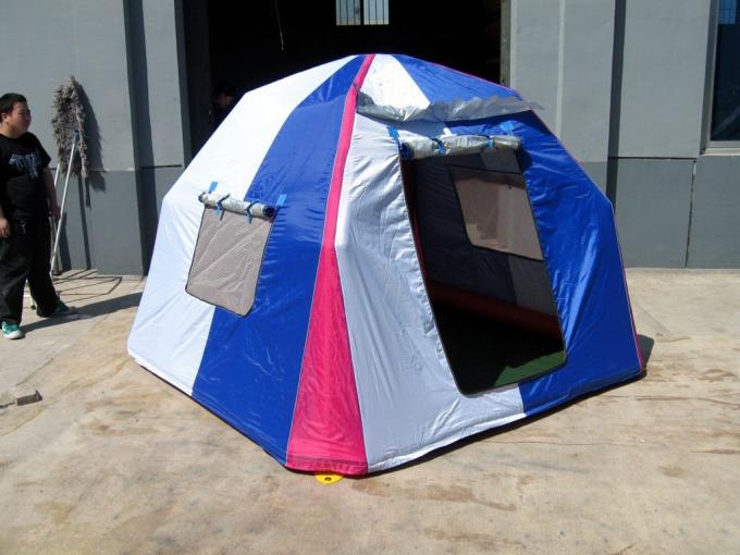 Mode et tente de camping gonflable moderne avec le cadre en métal